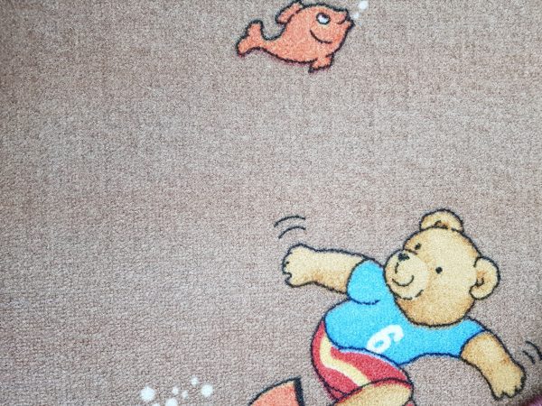 שטיח  מקיר לקיר לחדרי ילדים  ולגני ילדים דובי